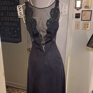 Sexy & Stunning Vintage Lacey Slip Dress, S